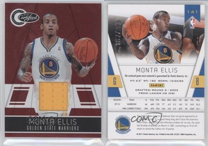 2010-11 Totally Certified Totally Red Materials /249 Monta Ellis #141