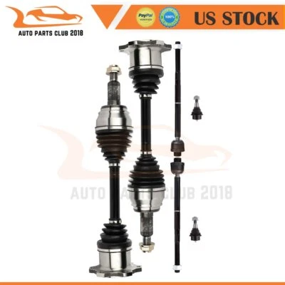 Fit For 2000-2006 GMC Yukon 6x Front Upper Control Arm Ball Joint CV Axle Shaft - Изображение 1 из 4