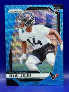 2024 Panini Prizm Kamari Lassiter (RC) Blue Wave Prizm /230 Houston Texans #360 - Picture 1 of 2