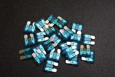 100 PACK ATC 15 AMP FUSES ATO FUSE BLADE STYLE CAR BOAT AUTOMOTIVE AUTO ATC15 - Image 1 of 4