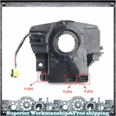 Sensor de cable de resorte de volante 5156106AE para Dodge Chrysler Wrangler 07-18 Foto 1 de 4