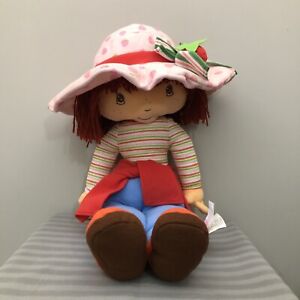 Vintage Strawberry Shortcake Rag Doll 2004 Large 28 Inch Plush Toy Dolly