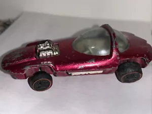 1967 Original Hot Wheels Redline US Nuclear Hot Pink Silhouette Bubble Car Space - Bild 1 von 12