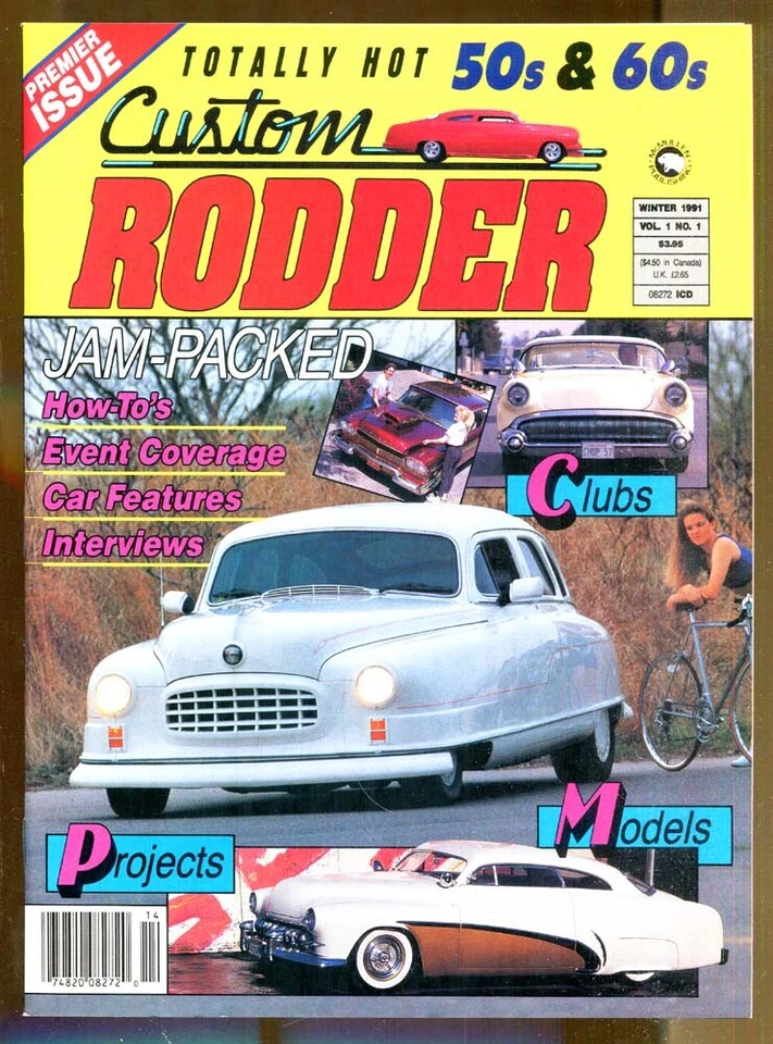 Custom Rodder Magazine-Premier Issue-1991-Interview with Darryl Starbird - Image 1 of 1