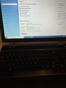 Dell Latitude E6520 15" Laptop Intel Core i5 4GB RAM 300GB HDD Windows 10 PRO - Picture 1 of 5
