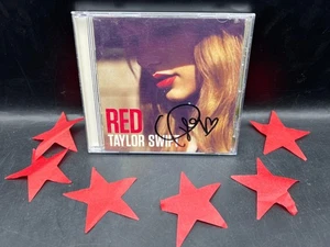AUTHENTIC Taylor Swift Signed Autograph 2012 Red OG CD Album Cover - Picture 1 of 6