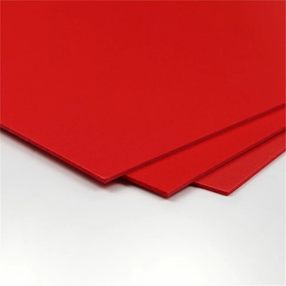 CraftTex Bubbalux Craft Board Heart Red 2 Packs of 3 Letter Size Sheets - Image 1 of 1