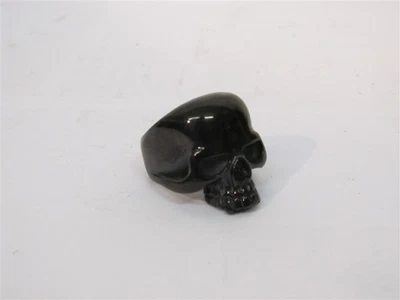Black Skull Ring, Stainless Steel - Image 1 of 4