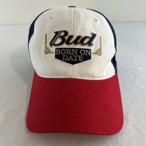 Bud Born On Date Dale Jr #8 Baseball Hat Chase Authentic Cap Strapback - Picture 1 of 8