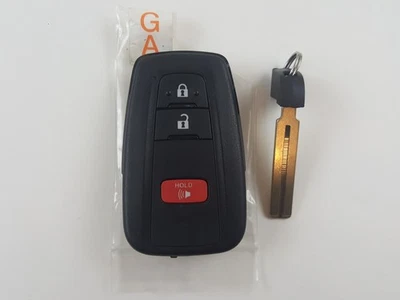 NUEVO ORIGINAL TOYOTA C-HR 18-22 OEM LLAVE INTELIGENTE MENOS CONTROL REMOTO ALARMA LLAVERO EN BLANCO US FOB Foto 1 de 4