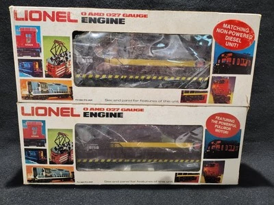VINTAGE LIONEL 6-8158 & 6-8159 DULUTH MISSABEE GP-35 POWERED NON-POWERED ENGINE - Image 1 of 4