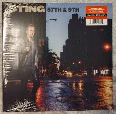 NEW LP Sting 57th & 9th Vinyl Record Gatefold 180 Gram Pop Rock A&M RECORDS One  - Image 1 of 3