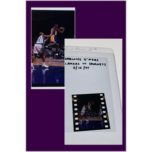 SHAQUILLE O’NEAL Vintage LA LAKERS Foto Original 35mm Farbnegativ RAR!!! - Bild 1 von 4