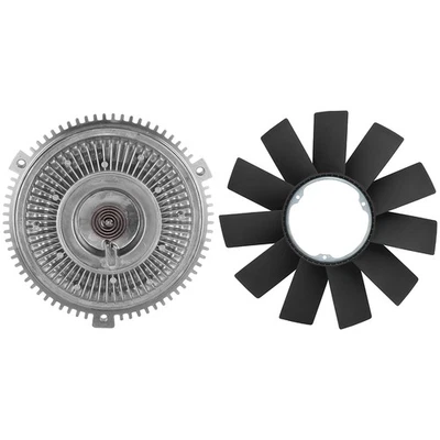 Вентилятор охлаждения конденсатора радиатора в сборе для 2001 2002-2006 BMW 325Ci и BMW 330Ci - Изображение 1 из 4