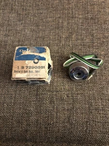 1965 CHEVY PASS. NOS DELCO RADIO FADER CONTROL SWITCH KNOB W/BOX 7290861 - Picture 1 of 7