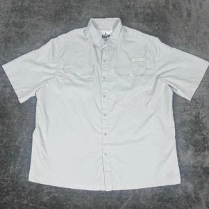 Habit Fishing Outdoor 40+ Solar Factor Vented Shirt Mesh Back Herren Gr. 2XL grau - Bild 1 von 7