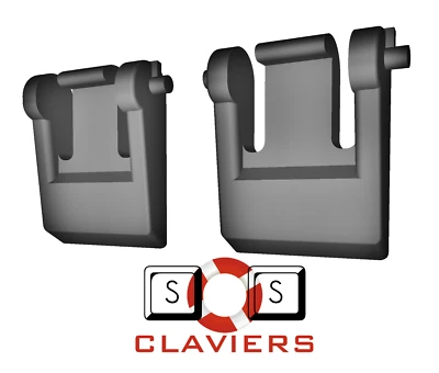 Logitech K520/MK520/K520r Tastatur Ersatz Tilt Leg Ständer Foot Feet - Bild 1 von 4