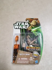Battle Droid CW09 STAR WARS The Clone Wars YODA Green Card NEW Sealed - Picture 1 of 3