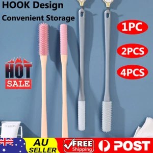 Long Handle Toe Cleaning Brush Foot Shower Bush For Seniors Elderly Disabled NEW - Picture 1 of 28