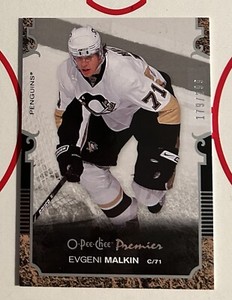 2007-08 OPC Premier #71 Evgeni Malkin - 179/299 - Pittsburgh Penguins - 2nd year