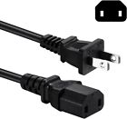 2 Prong 8ft AC Power Cord