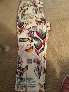 chicos womens pants sz 2.5 patterned - Picture 1 of 4