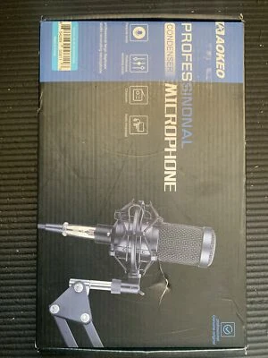 Aokeo AK-60 Professional Condenser Microphone, Music Studio MIC Podcast NIOB - Image 1 of 3