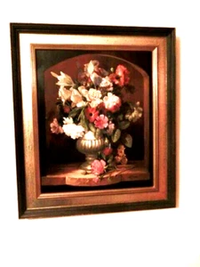 H a p p, Sepp; Original-Ölgemälde auf Holz gemalt "Blumen" Ingolstädter Künstler - Bild 1 von 6