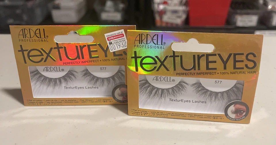 Ardell Textureyes Lashes - 577 Perfectly Imperfect 100 Natural Hair