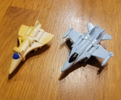 transformers takara Vintage 1990 Lot De 2 Avions 6cm - Photo 1/4