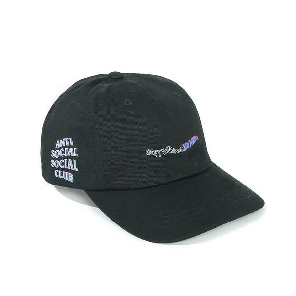 Hot Wheels x Anti Social Social Club Adjustable Black Hat Cap IN HAND - Image 1 of 1