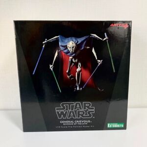 Star Wars General Grievous Kotobukiya ARTFX Figure Rvenge of The Sith with Box