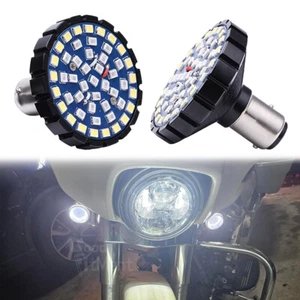 For Harley V-Rod 2002-2017 1157 DRL LED Turn Signal Lights Bulbs Brake Running - Picture 1 of 12