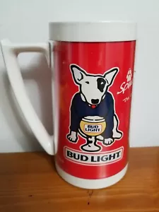 Spuds Mackenzie Budweiser Beer Mug Thermo Serv Made in USA 1986 - Picture 1 of 7
