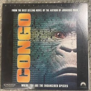 Congo Widescreen Edition Laserdisc NTSC Starring Tim Curry/Laura Linney - Imagen 1 de 1