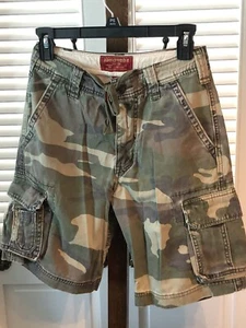 Abercrombie Camo Shorts Circa Early 2000s - Size 10 - Picture 1 of 4
