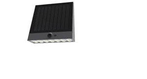 lampada led da parete applique ad energia solare - Imagen 1 de 8