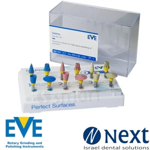 Dental Eve Windel Set RA 307 Diamantpolierer Porzellan Zirkonia Hochglanz - Bild 1 von 3