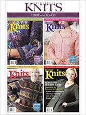 Interweave Knits: 1998 Collection PC CD 4 magazine issues knitting patterns tips