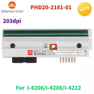 PHD20-2181-01 Genuine New Printhead 203DPI for Datamax I-4206 I-4208 Printer - Photo 1/7