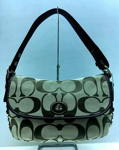 Coach Signature REISETASCHE MIT KLAPPE KHAKI BRAUN NEU MIT ETIKETT NEU $ 298 - Bild 1 von 10