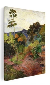 Painting - Paul Gauguin - Landscape in Martinique - Wooden frame Home Furniture - Picture 1 of 4