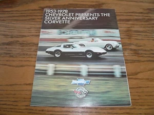 Chevrolet Corvette 1978 folleto de ventas - vintage - Imagen 1 de 5