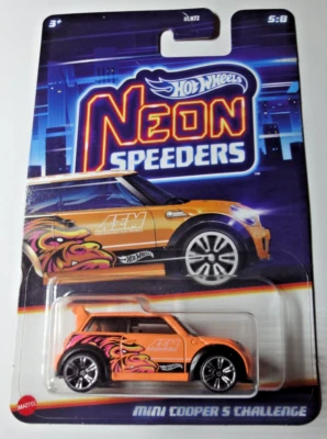 Hot Wheels - Mini Cooper S Challenge - Hot Wheels Neon Speeders 2025 - JBY96 - Bild 1 von 2