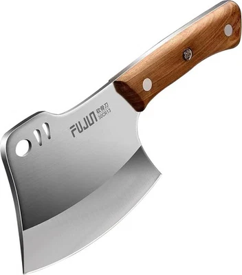 Faca de cortar ossos de carne resistente, feita à mão faca de corte Full Tang - Imagem 1 de 2