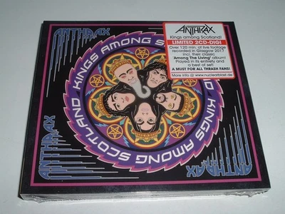 ANTHRAX - KINGS AMONG SCOTLAND - 2 x CD Album, Limited Edition, Digipak (2018) - Bild 1 von 2