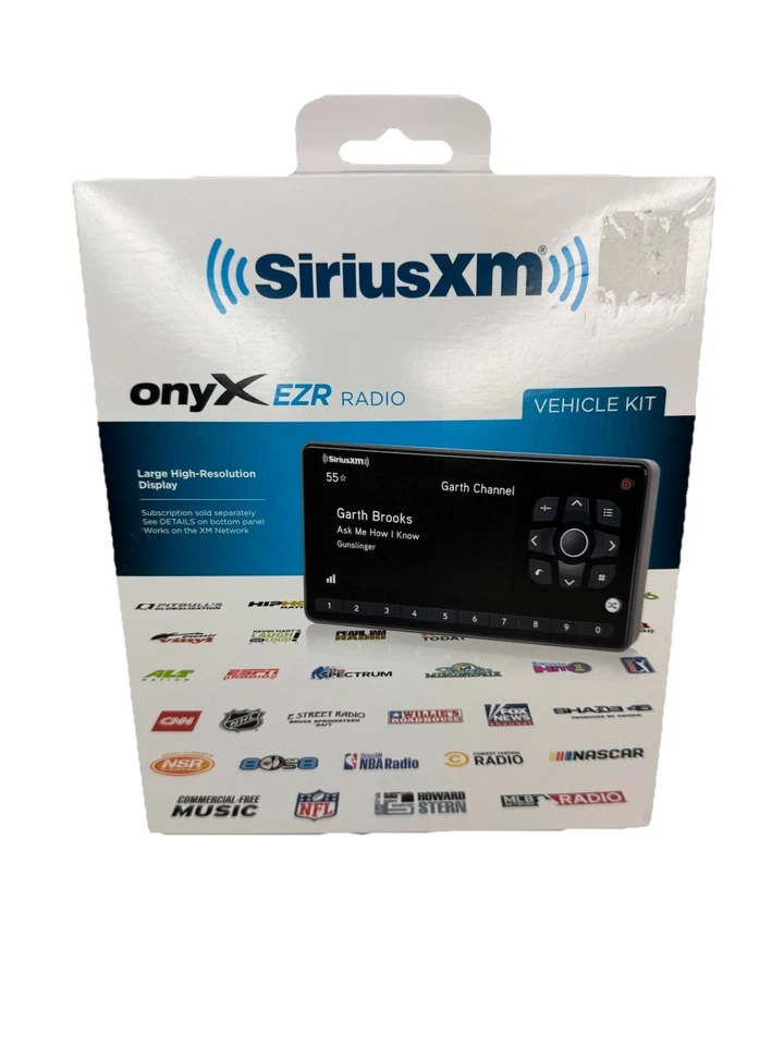 SiriusXM SXEZR1V1 Onyx EZR Radio With Vehicle Kit (Avxxsxezr1v1)