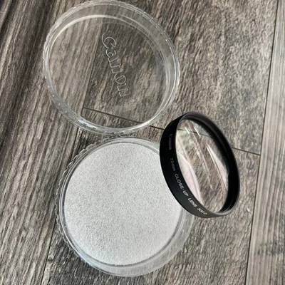 Canon 72 Close-Up Lens 500D for 72mm Filter Threading Made in Japan - Image 1 of 4