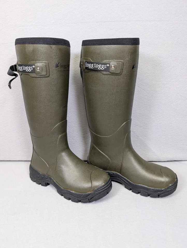 FROGG TOGGS Men's Ridge Buster Snake Protection Neoprene Waterproof Boots Size 8 - Image 1 of 4
