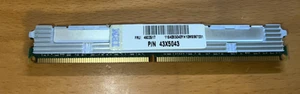 IBM PN 43X5043, M392T1G60QQH 8GB 4Rx4 PC2-4200P-444 Memory - Afbeelding 1 van 3